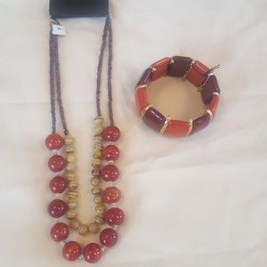 ⚡New York & Co necklace and bracelet⚡